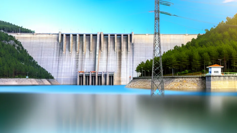 How is the Water Level Measured at Bursa Dam?