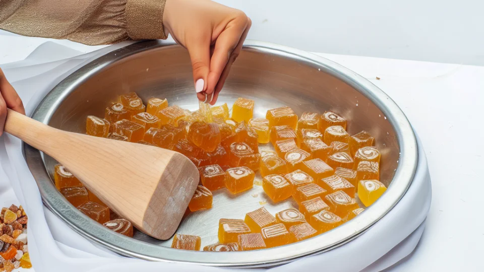 How is Turkish Delight traditionally made?